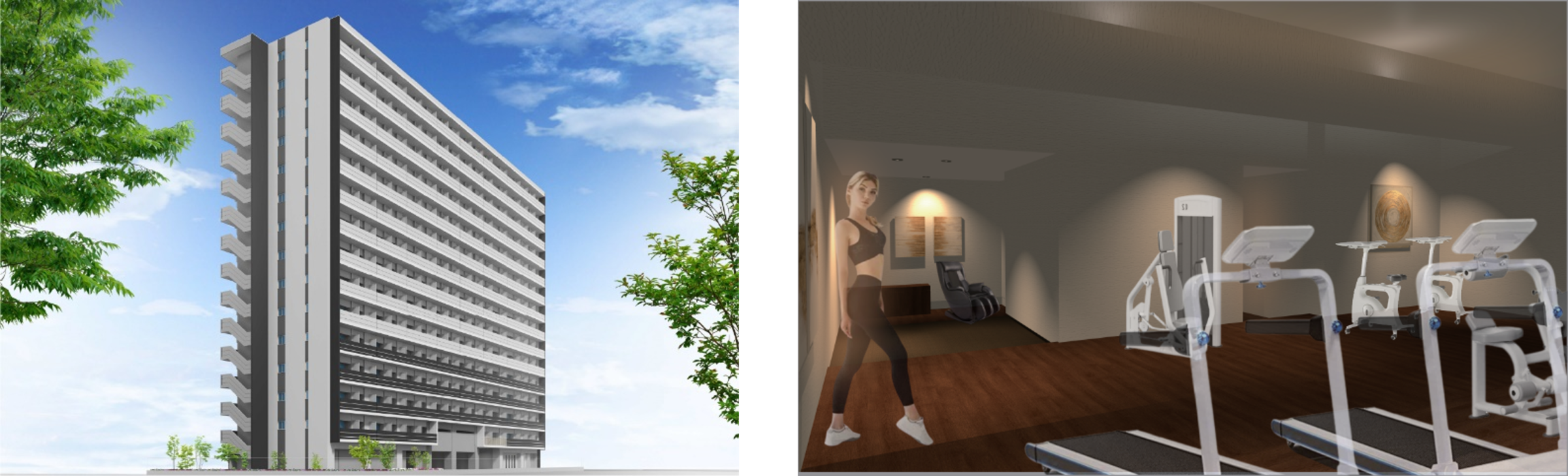 日鉄興和不動産×RIZAPコラボレーション RIZAP監修フィットネス